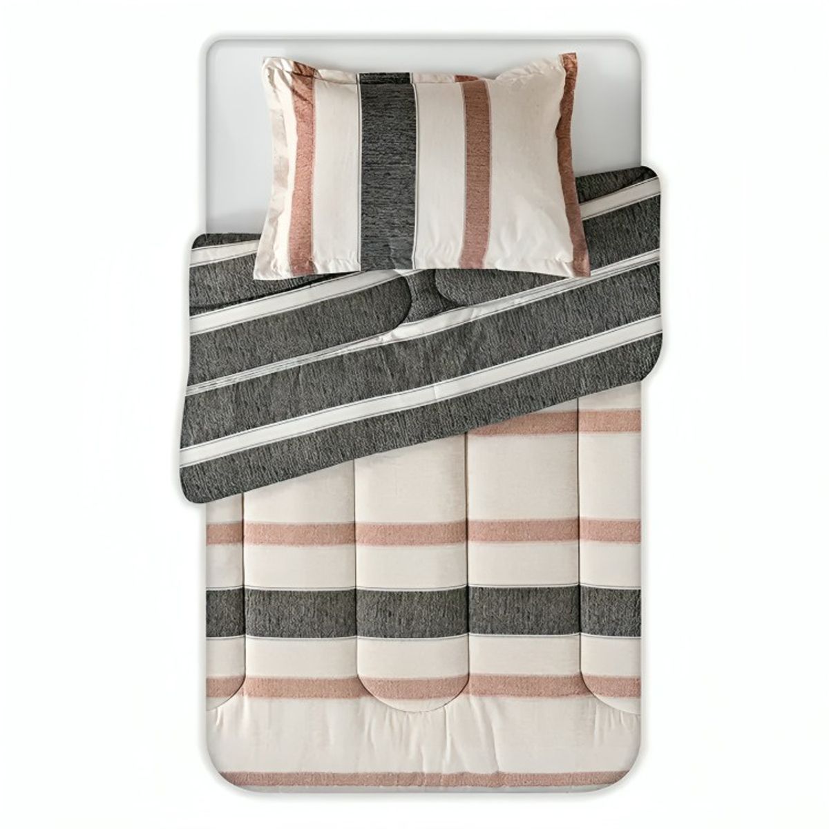 CANNON - Plumón Estampado 1.5 Plazas  Drift  Cannon