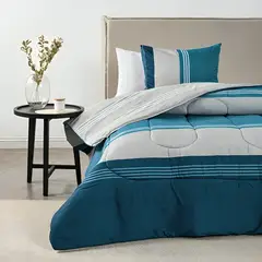 AMERICAN FAMILY - Plumón Estampado 2 Plazas Oasis by Cannon