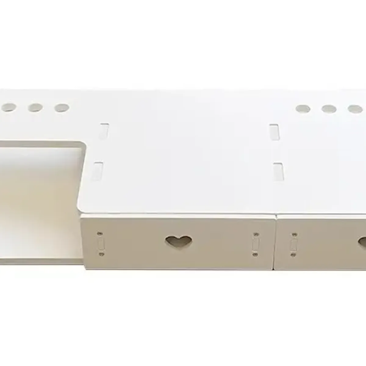 GENERICO - Elevador Soporte De Monitor Sobre Mesa Armable Organizador