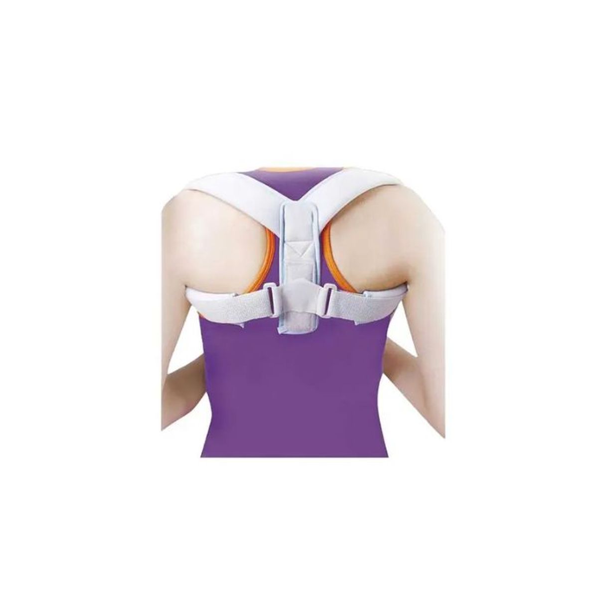 GENERICO - Corrector de Postura Espalda y Hombros - Soporte Ajustable - Unisex - Talle Único