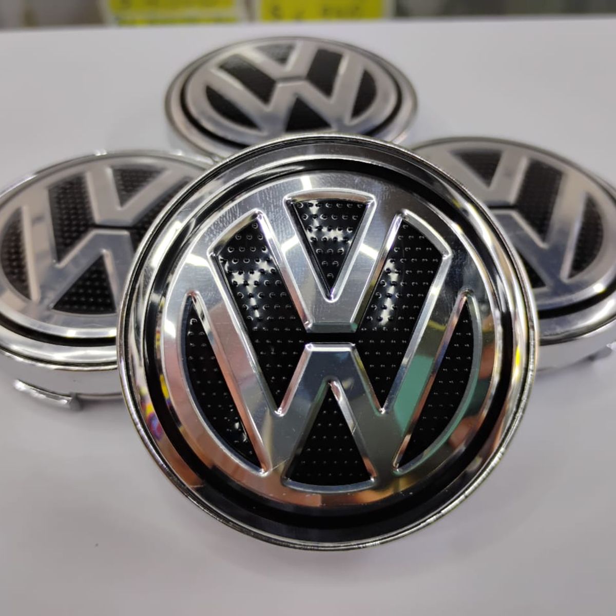 GENERICO - Tapa centro Llantas de autos 56mm universal VOLKSWAGEN