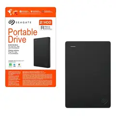 SEAGATE - Disco Duro Externo Stgx2000400, 2 Tb, Usb, 2.5 Color Negro