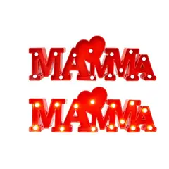 GENERICO - Lampara led mama 39.5x14cm