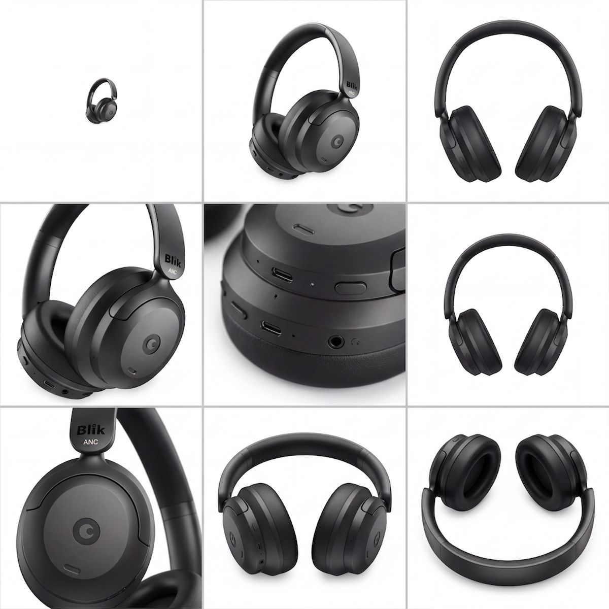 BLIK - Audífonos Bluetooth Blik Soul900 Cancelación De Ruido 60 Hrs