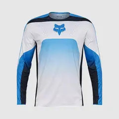 FOX - Polera Moto 360 Divider Azul