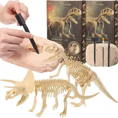 GENERICO - Kit Excavación Fósil Dinosaurio Descubrimiento Arqueologico
