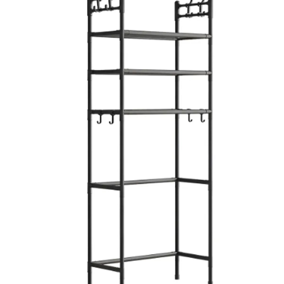 GENERICO - Mueble Estante Organizador 3 Niveles Metal/abs