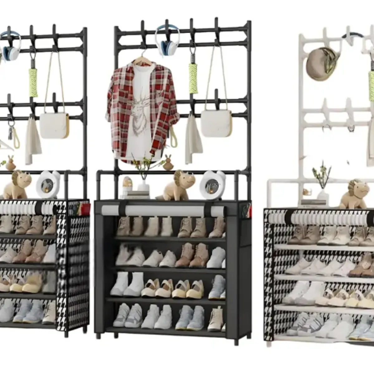 GENERICO - Organizador De Ropa Zapatos Perchero Colgador 5 Niveles