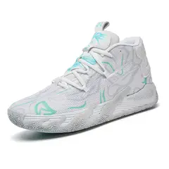 DANWEILE - Zapatillas deportivas de baloncesto para Unisexo básquetbol Blanco
