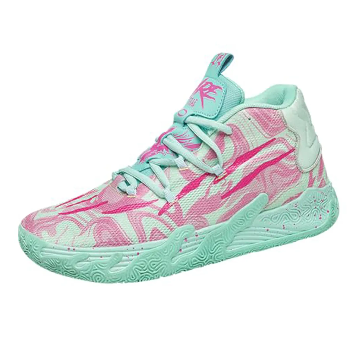 DANWEILE - Zapatillas deportivas de baloncesto para Unisexo básquetbol Rosa