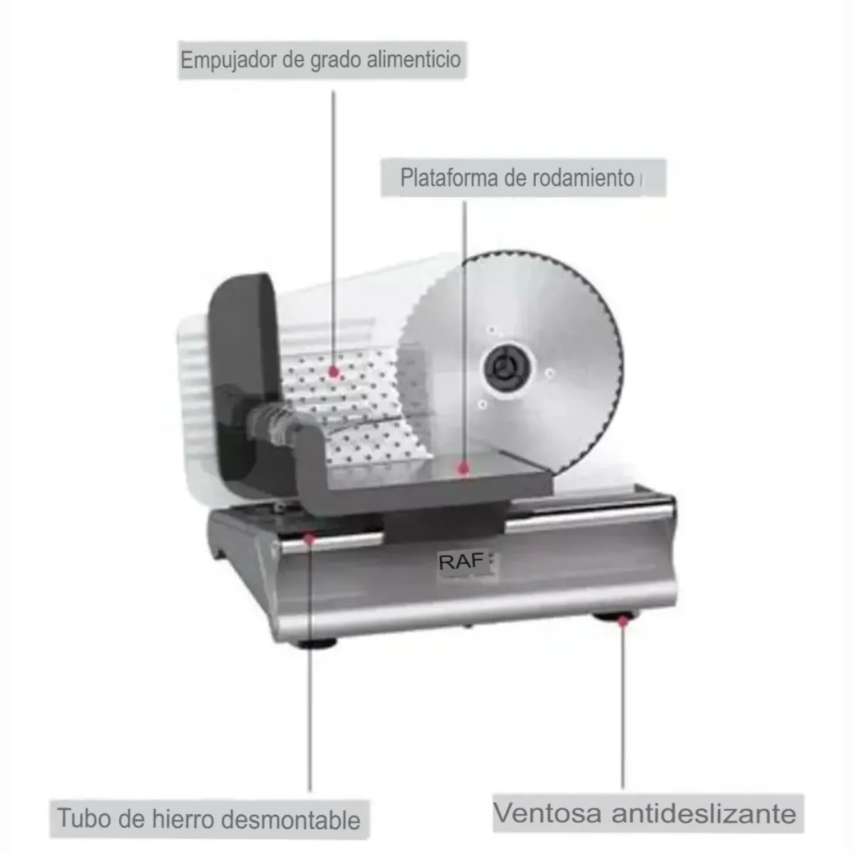 GENERICO - Rebanador de Carne RAF Modelo R.8800