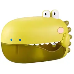 GENERICO - Dinosaurio Musical Generador de Espuma para Baño Verde