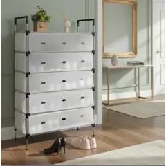 GENERICO - Zapatero Organizador De Zapatos Multifuncional 5 Niveles