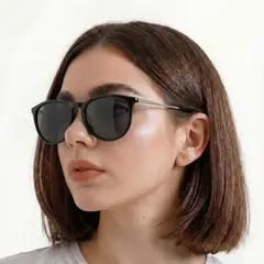 NOVY - Lentes Gafas De Sol Retro Ovaladas Polarizadas Hombre Mujer