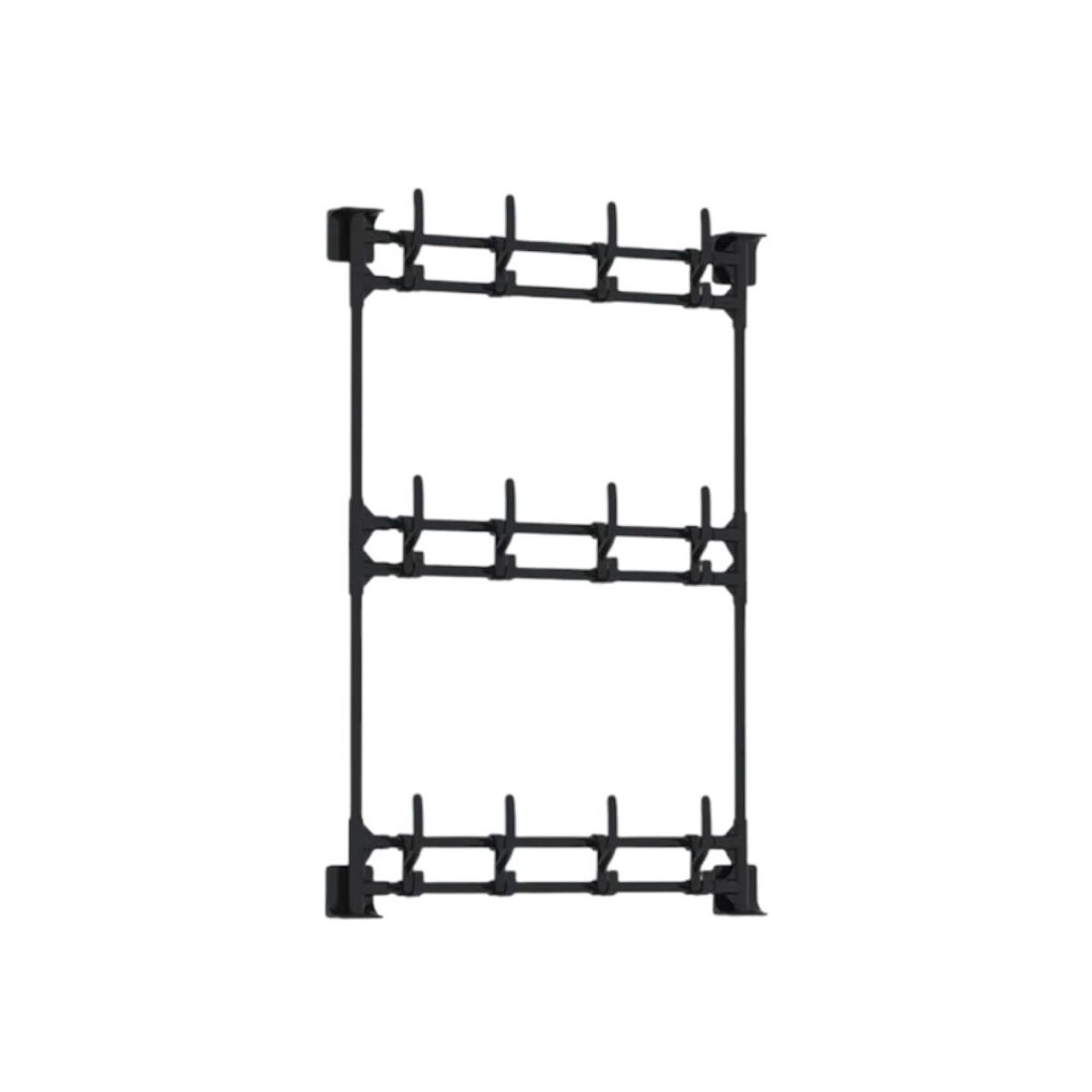 GENERICO - Perchero Organizador de Pared con Adhesivo Soporte Multi Ganchos para Baño, Cocina o Dormitorio