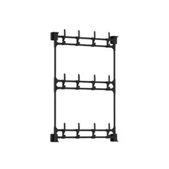 GENERICO - Perchero Organizador de Pared con Adhesivo Soporte Multi Ganchos para Baño, Cocina o Dormitorio