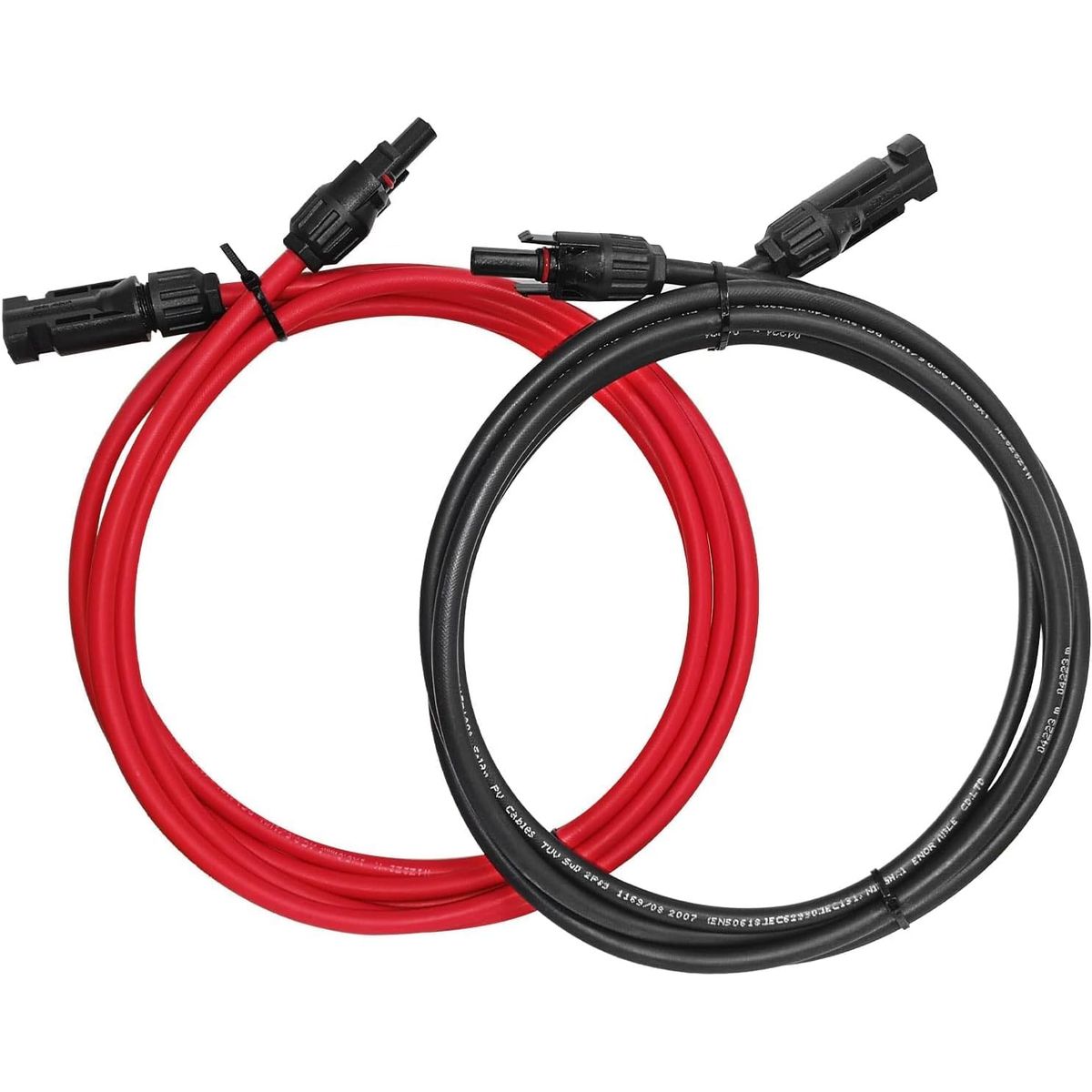 KUANGYE - Extension Cable Solar 4mm2, 10 Metros, Con Mc4 Instalado