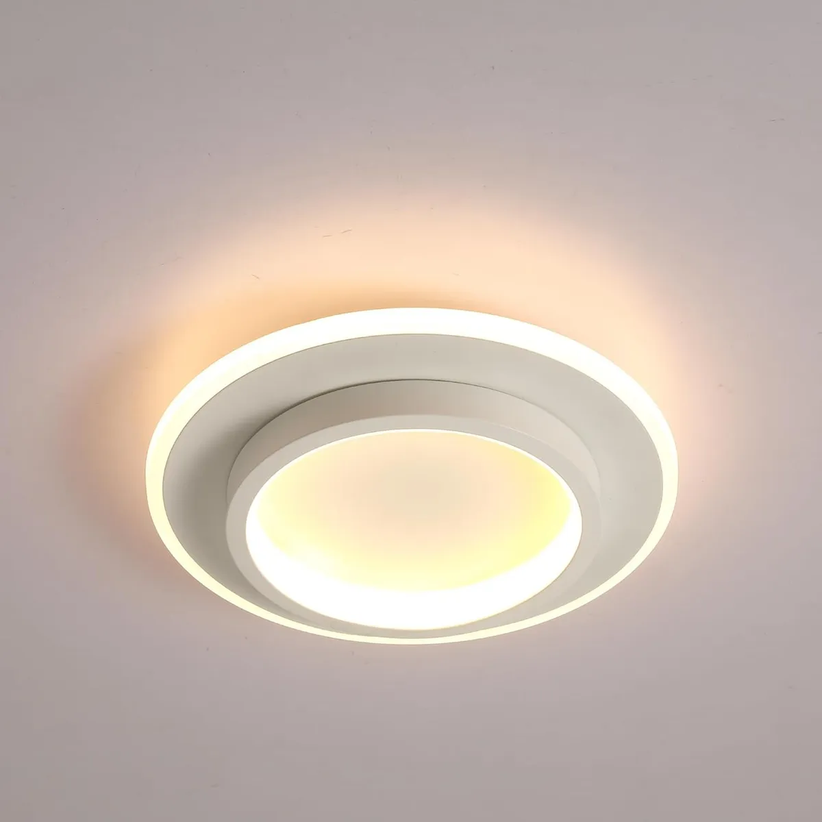 YOMYM - Lámpara Led techo moderna Luces de pasillo luz tricolor Ajustable