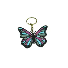 GENERICO - Llavero de Mariposa Multicolor