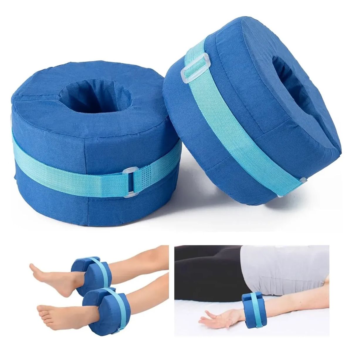 GENERICO - 2 Almohada De Apoyo Para Pies, Protectores De Talón