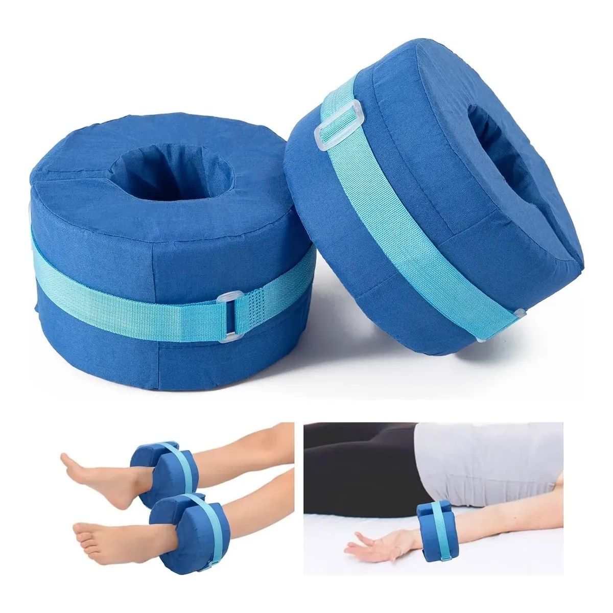GENERICO - 2 Almohada De Apoyo Para Pies, Protectores De Talón