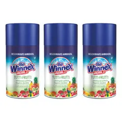 GENERICO - Repuesto Aromatizante Automatico 250 Ml - Tutti Winnex 3uni