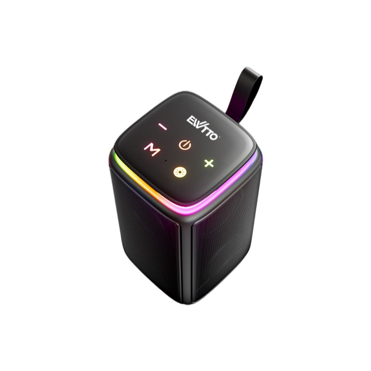 EWTTO - Parlante Bluetooth EWTTO 360° 4 Altavoces 40W RGB 10h Batería TWS
