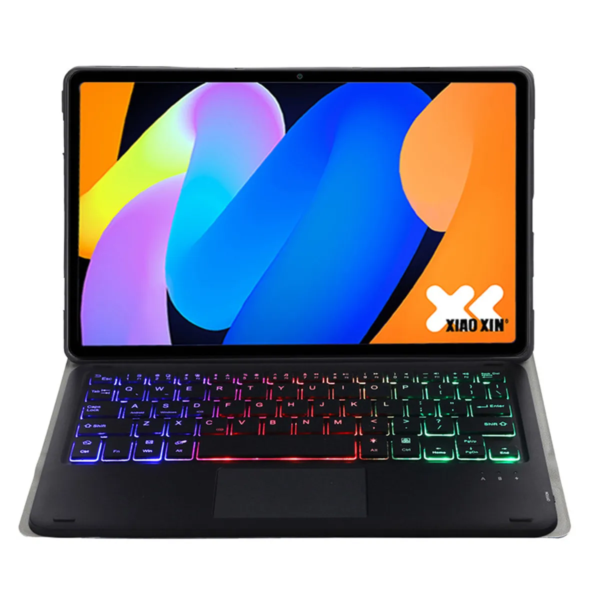 LENOVO - Tablet Lenovo pad 2025 11'' 8+256GB WIFI 2.5K - Gris con Negro luminsos teclado