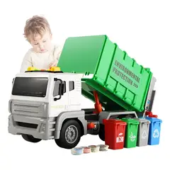 GENERICO - Camión De Basura Juguetes Para Niños Camión De Saneamiento