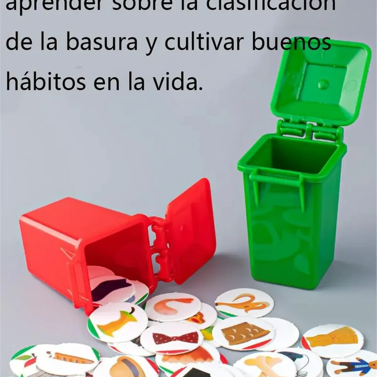 GENERICO - Camión De Basura Juguetes Para Niños Camión De Saneamiento