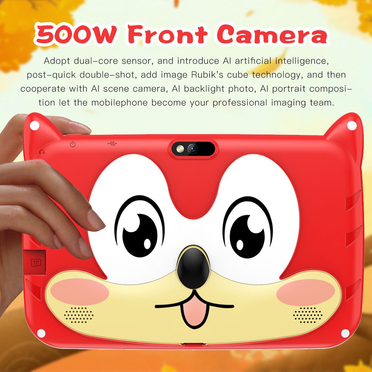 DANWEILE - Tablet Niños con controles parentales 32 GB 7 pulgadas