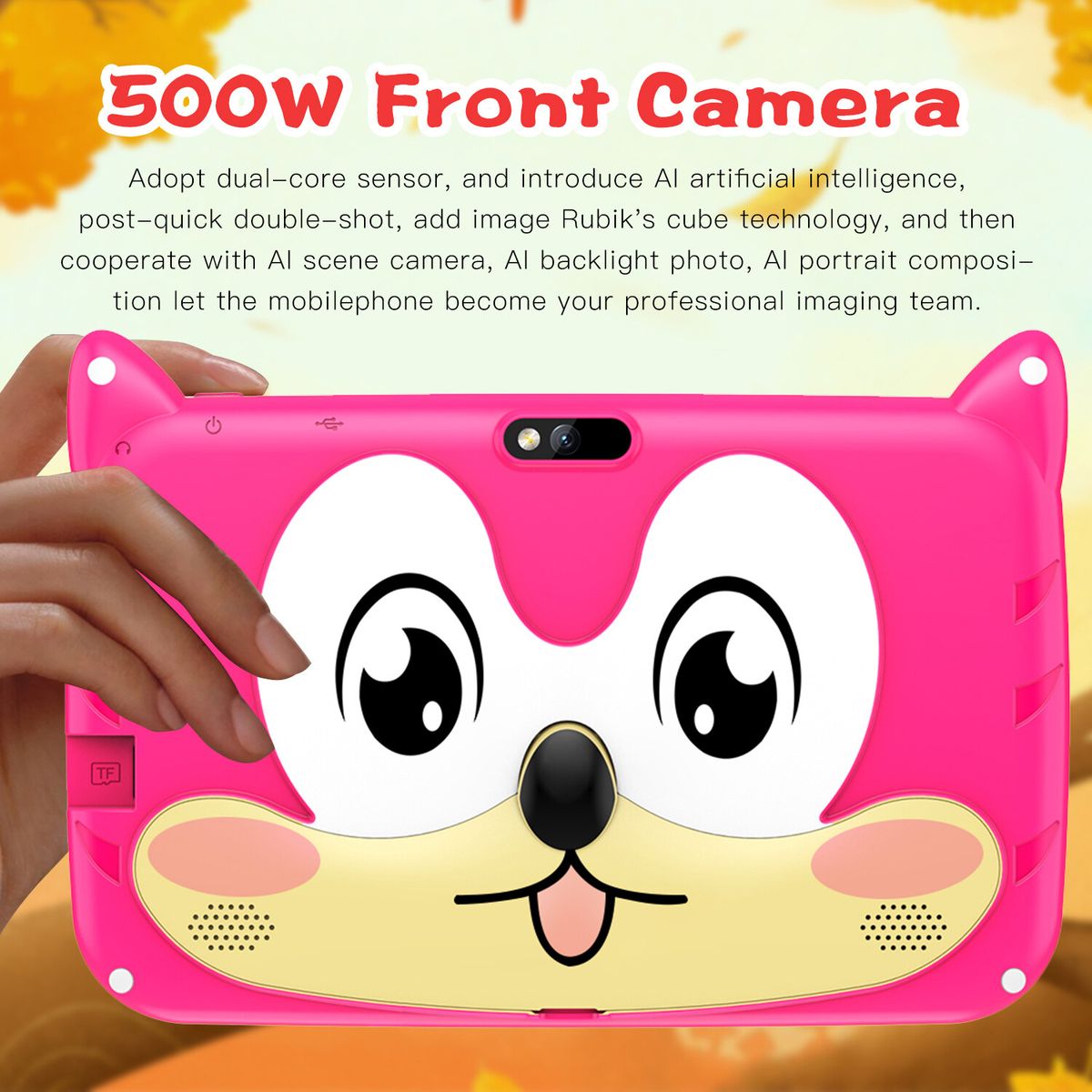 DANWEILE - Tablet Niños con controles parentales 32 GB 7 pulgadas