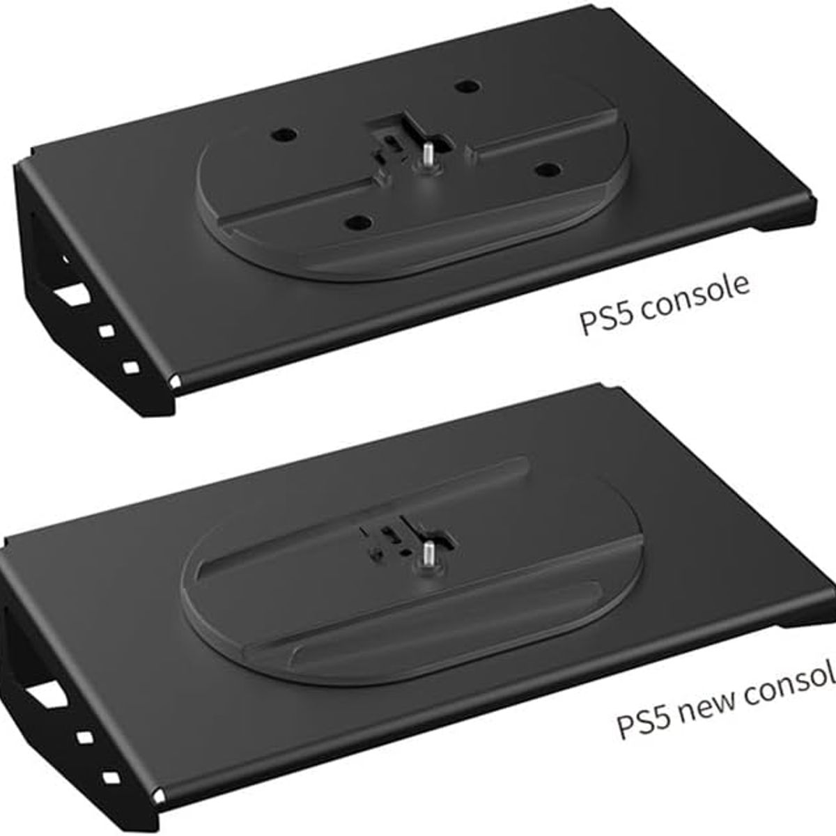 KUANGYE - Soporte Para Consola Ps5 Para Pared Muro Negro Slim Pro