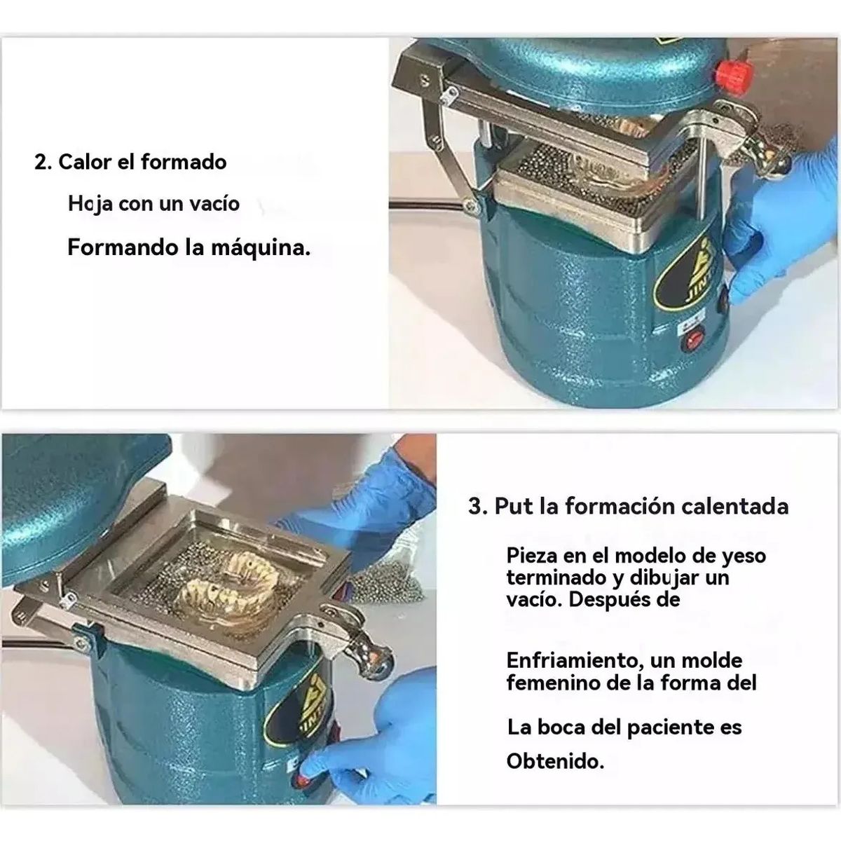 U BUY - Vacuum Dental Maquina Para Moldear Acetatos Para Guardas