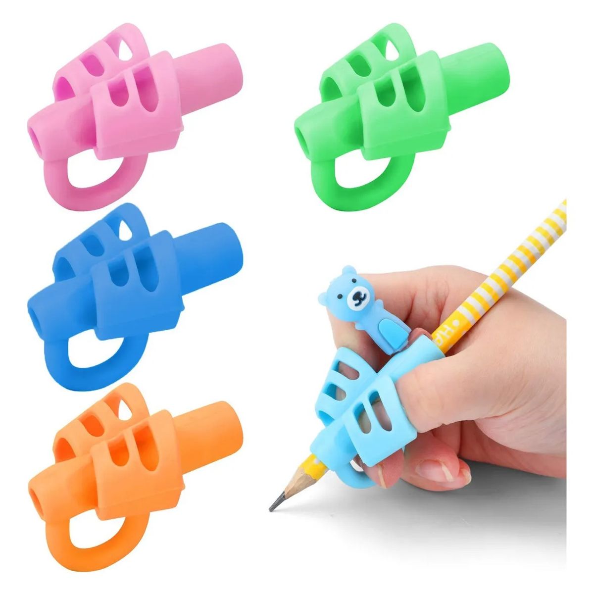 GENERICO - 10 Piezas Ayuda Para Escribir Con Lápiz Grips Para Niños