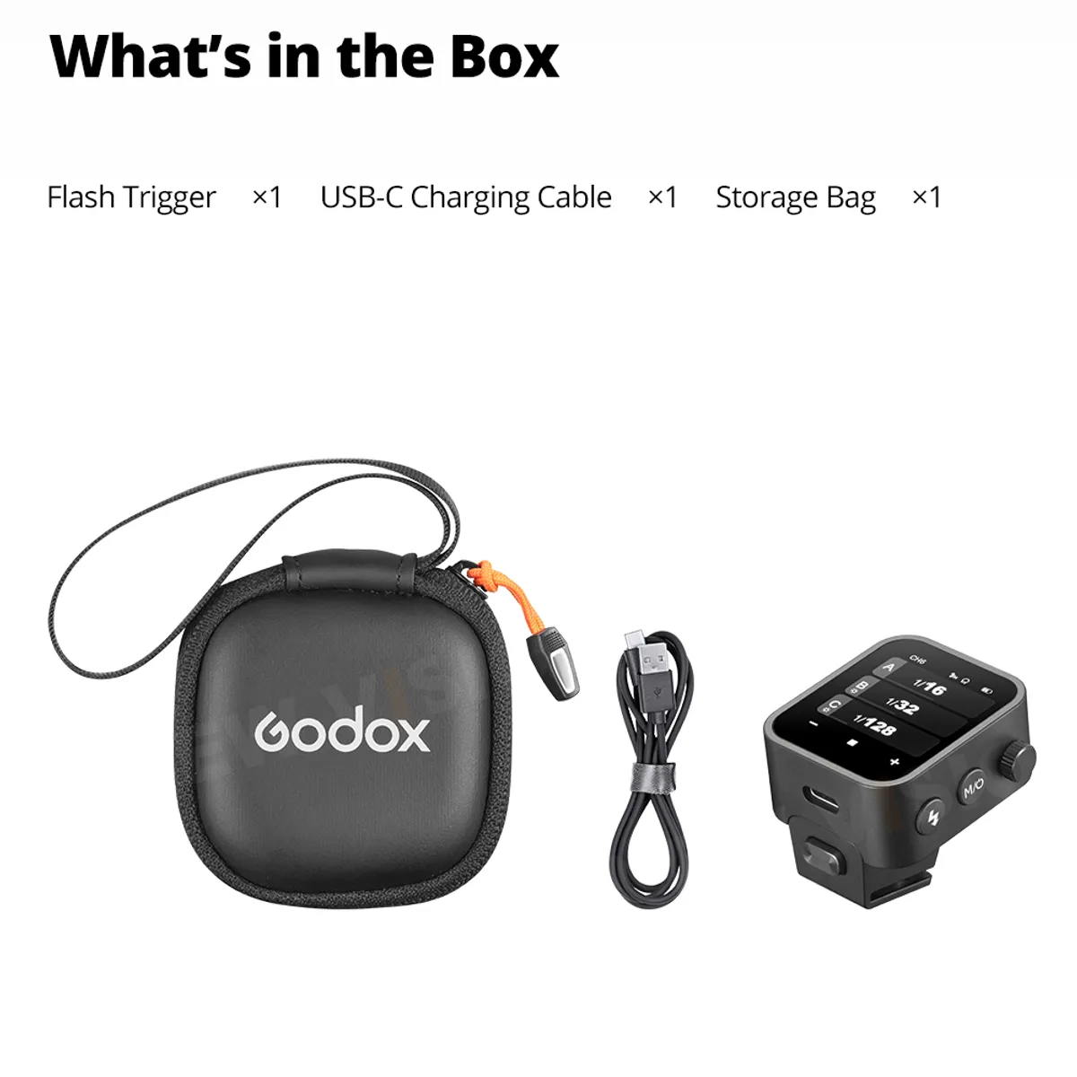 GODOX - GODOX X3-C TTL Disparador de Flash inalámbrico Compatible con cámara Canon