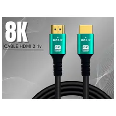 MALIK - Cable HDMI 2.1 8K 3m 48Gbps Ultra HD