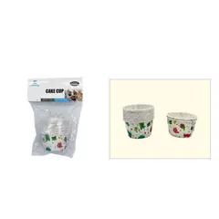 GENERICO - Pack cápsulas de papel para cupcakes