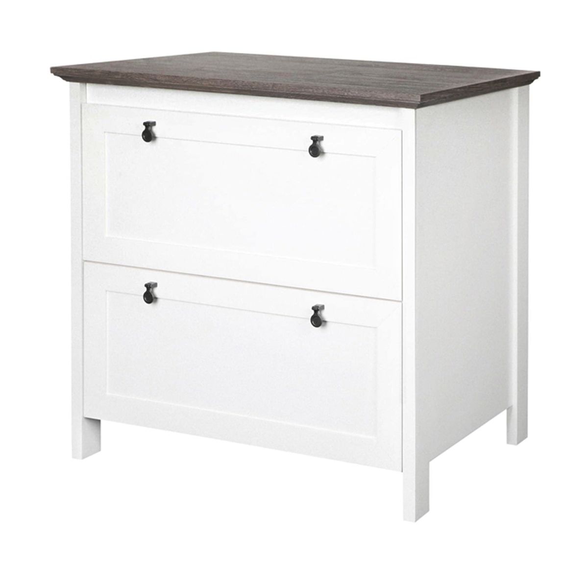 MSA MUEBLES SANTA ANA - Cajonera Cómoda Kardex White Gray OAK