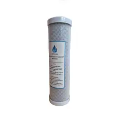 GENERICO - CARTUCHO DE FILTRO DE AGUA CARBON ACTIVADO EN BLOQUE MEDIANO 10 PULGADAS