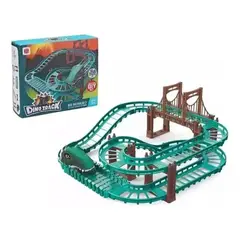GENERICO - Pista Dinosaurio Para Nino Juguete Pista Con Auto Dinosaurio