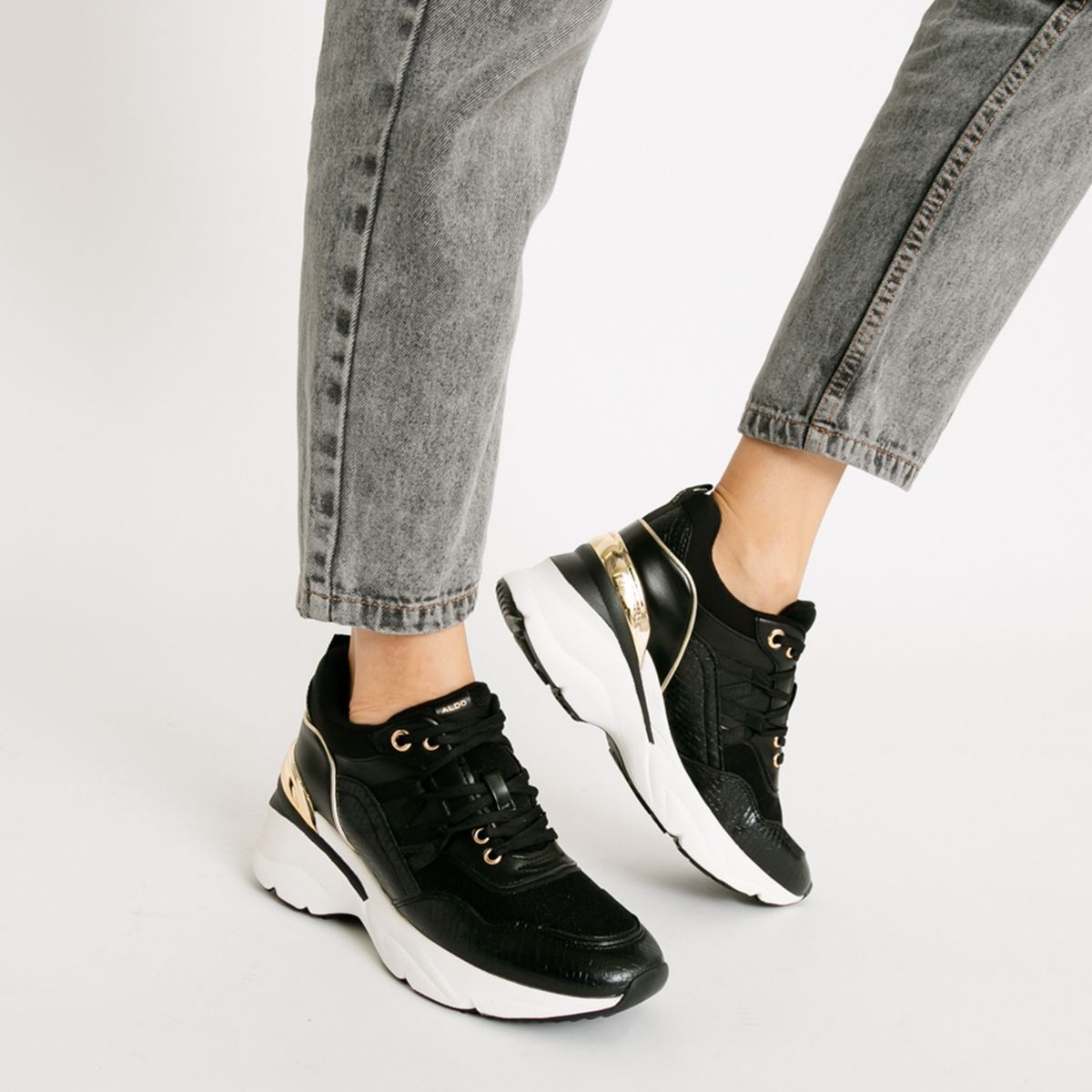 ALDO - Thaliri Zapatilla Urbana Mujer Negro Aldo