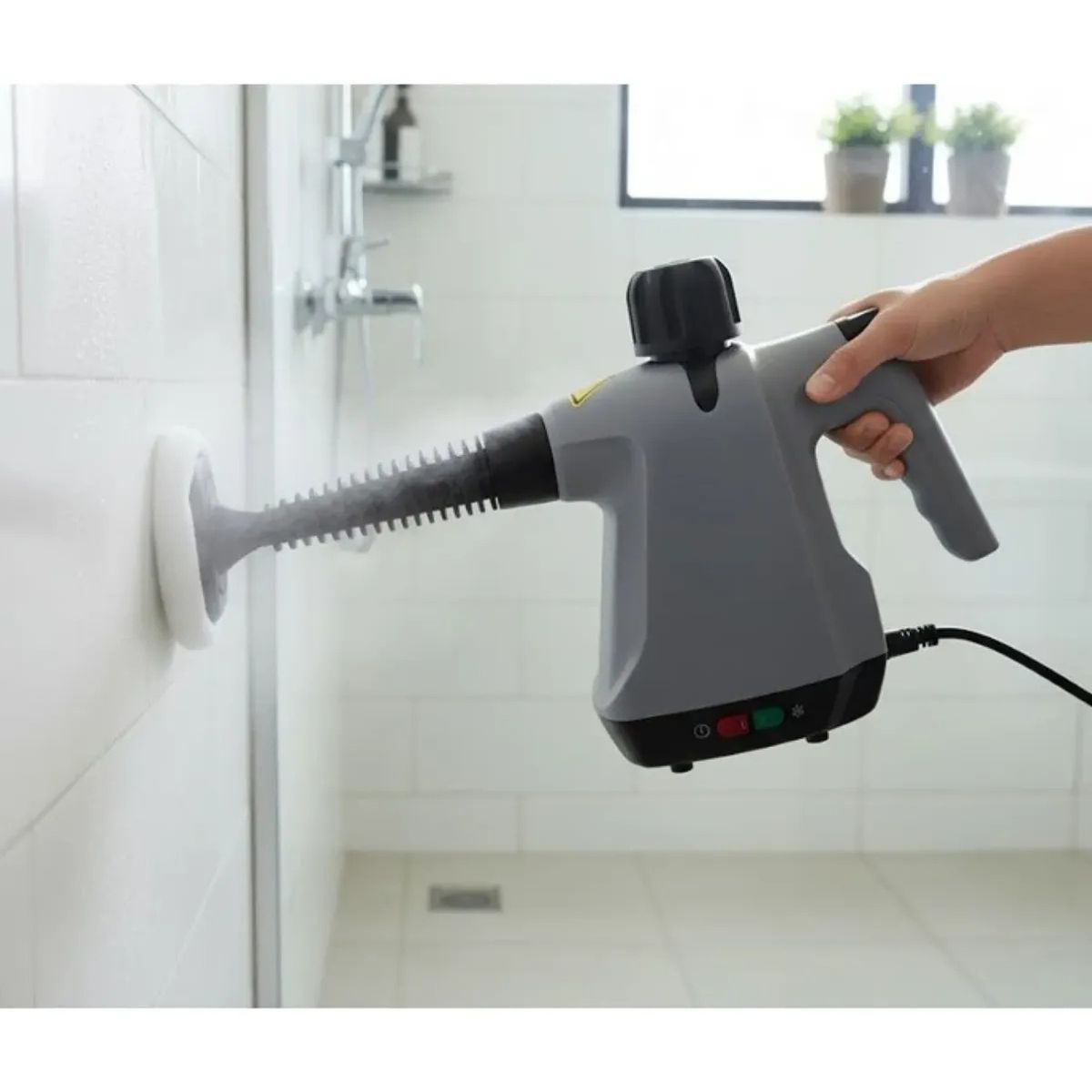 GENERICO - Limpiadora A Vapor 1200W Multifuncional  Mopa A Vapor Desinfectante