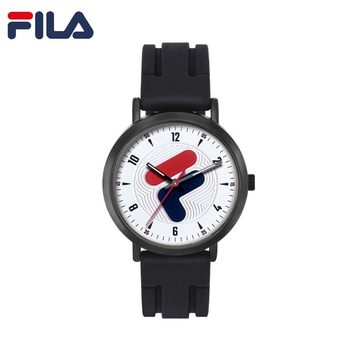 FILA - Reloj deportivo para hombre FILA FLS38-6544-001, correa de silicona