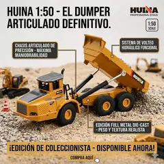 GENERICO - Camión Articulado Metálico 150 - Maquinaria Construcción Colección