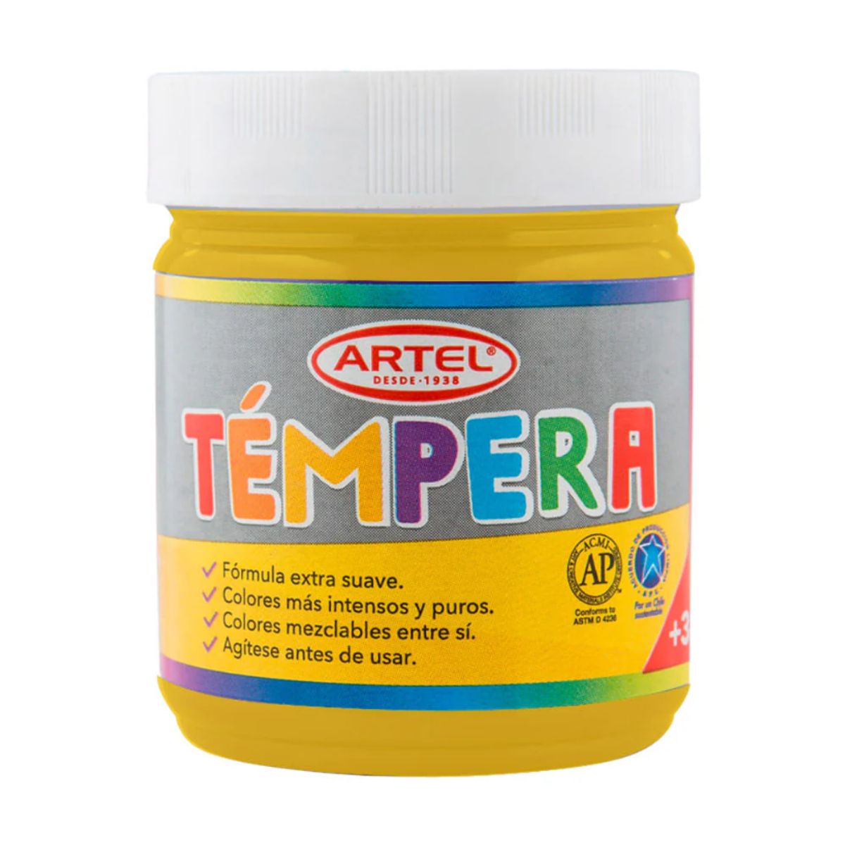 ARTEL - Frasco 100ml Tempera amarillo med 75