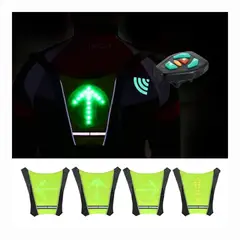MOVI - Chaleco Con Señalizador Led Para Bicicletas y Scootter