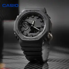 CASIO - GA-B2100-1A1PR G-Shock Acero Negro, 200m Resistencia, Bluetooth, Carga Solar, Estilo Militar
