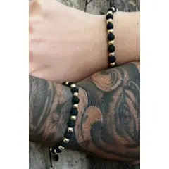 GENERICO - Pulseras Para Parejas Oro Laminado 18k