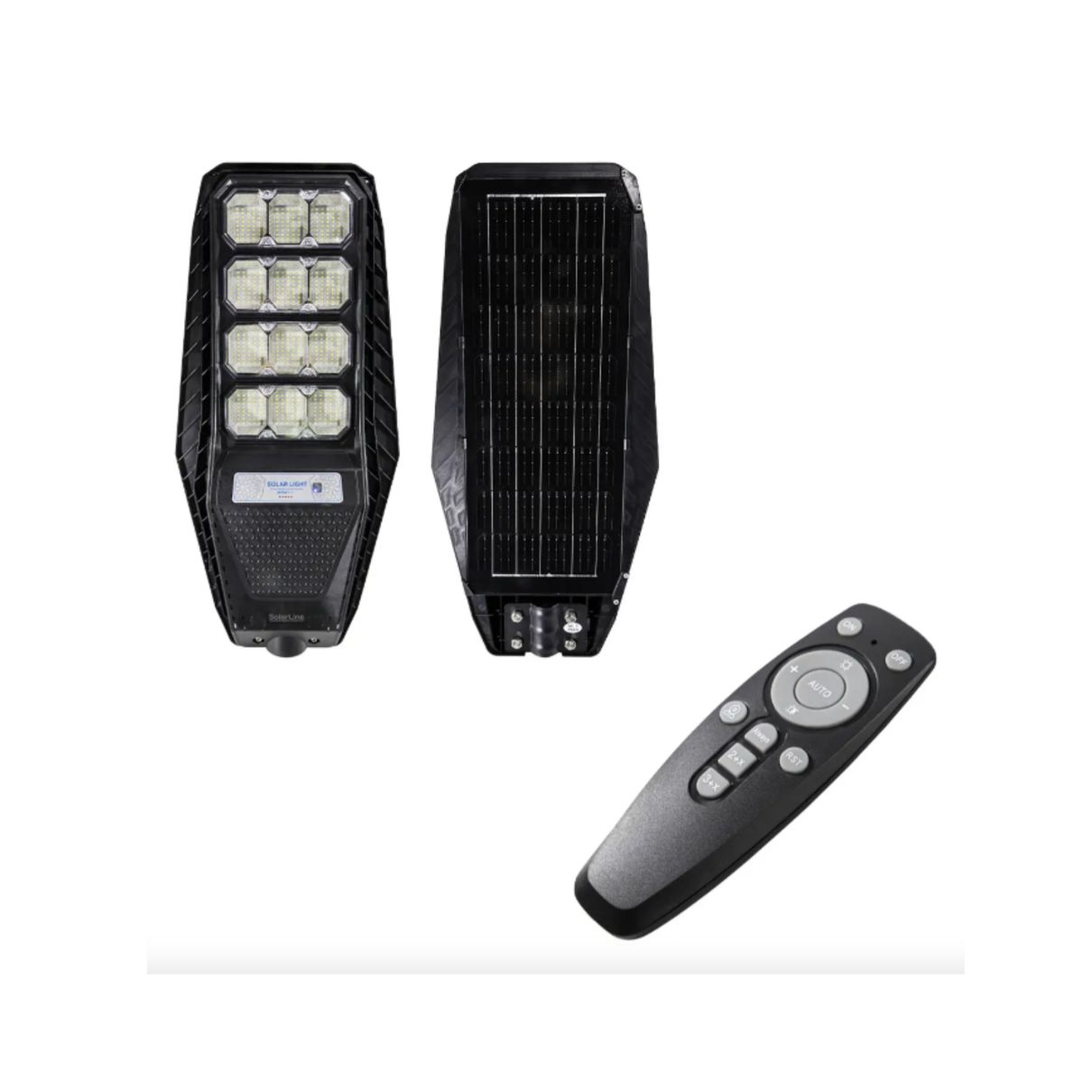GENERICO - Foco Solar LED 600W Exterior Sensor de Movimiento + Control Remoto